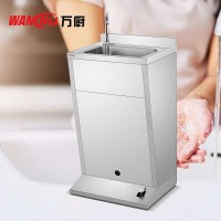 Commercial Kitchen Stainless Steel Foot Operated Hand Baisn/ Stainless Steel Freestanding Floor Hand Sink